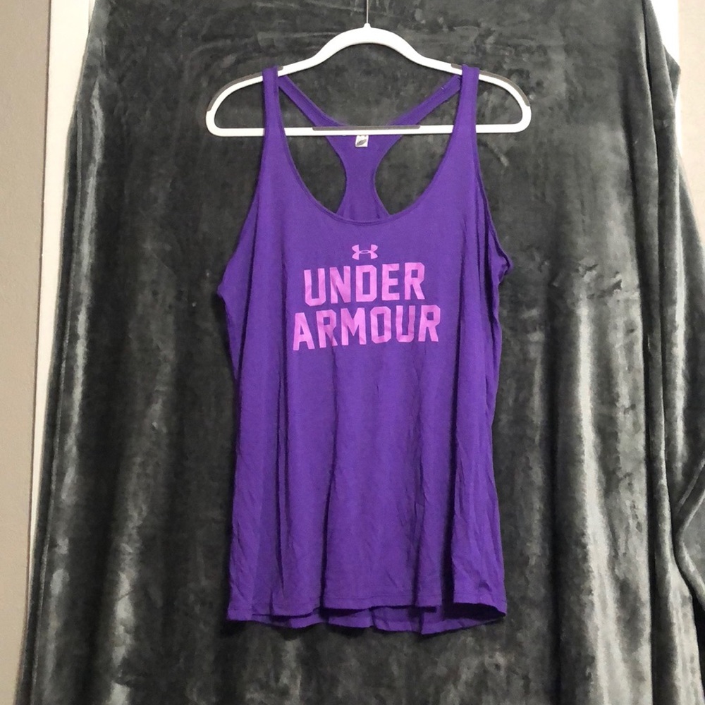 NWOT Purple Under Armour Tanktop